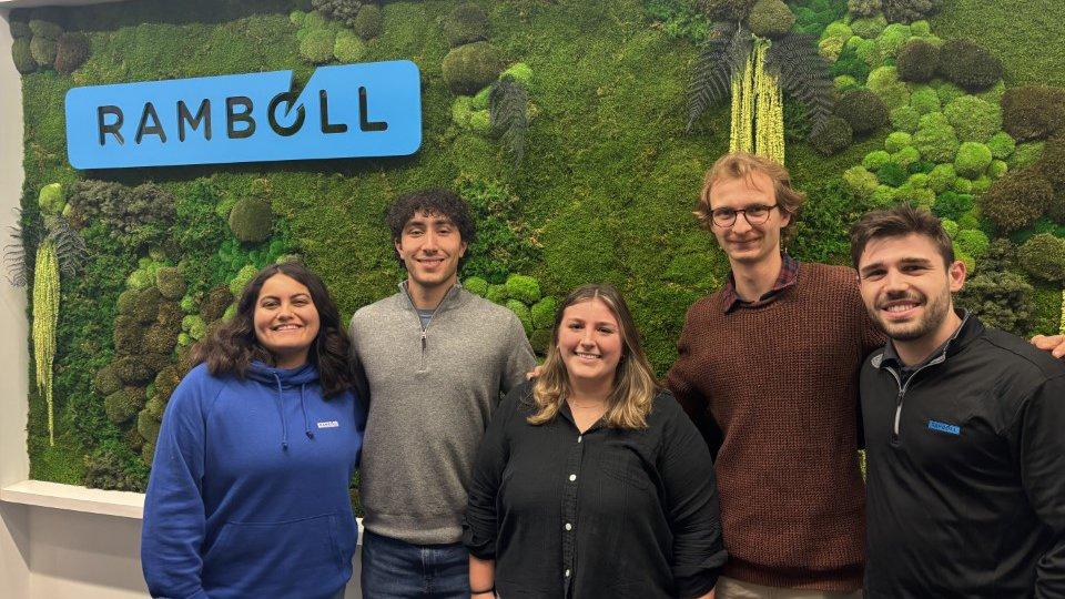 Members of Ramboll's Developing Professionals employee network group