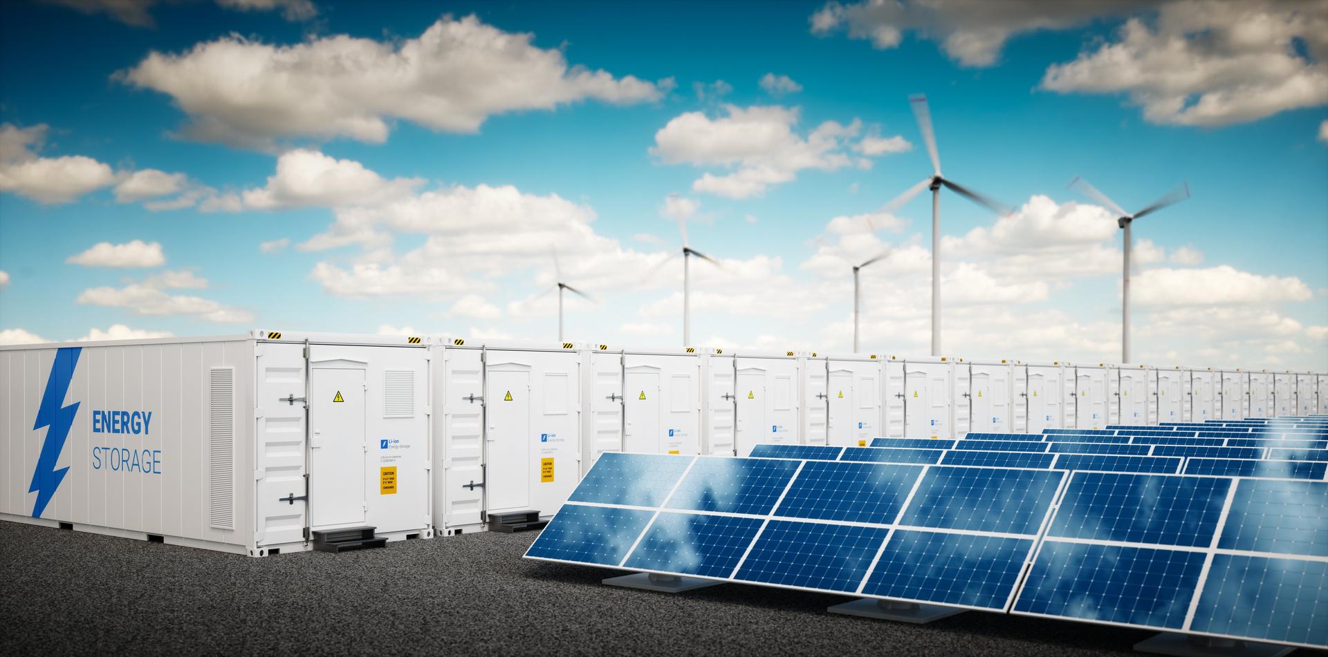 Battery and solar